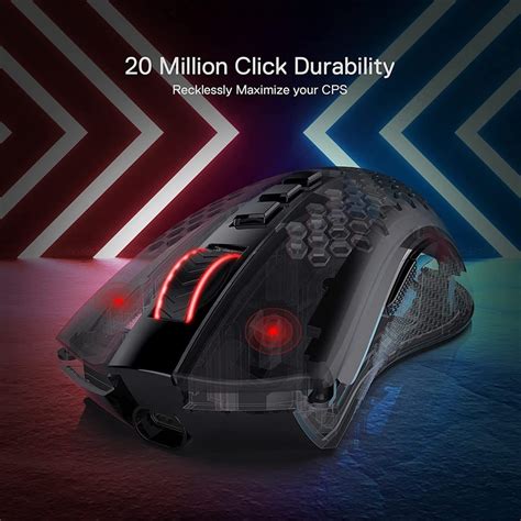 Redragon STORM PRO M808 KS RGB Wireless Gaming Mouse Price In