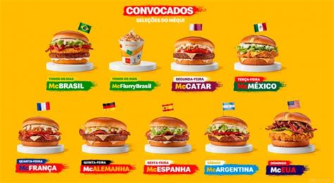 Lanches Da Copa Mcdonalds Veja Os Lanches Da Copa No Mcdonalds