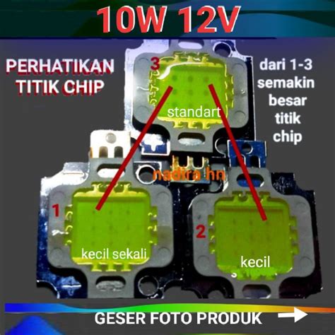 Jual Led W V Mata Titik Standar Dan Titik Kecil Hpl Chip Super