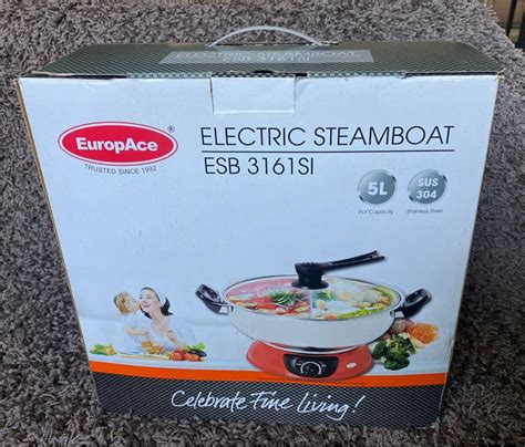 Europace Electric Steamboat Esb Si Tv Home Appliances Kitchen