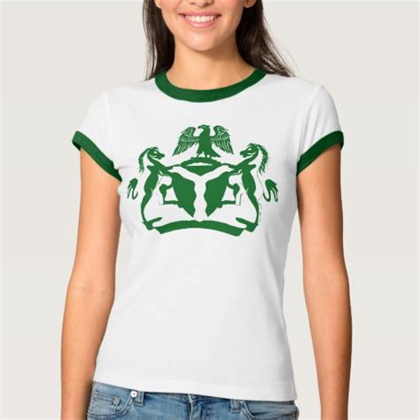 Nigerian Coat of arms design T-Shirt | Zazzle