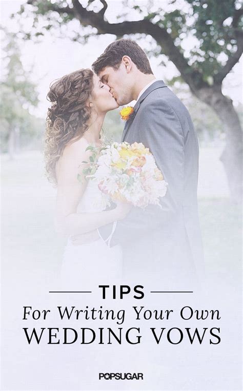 Written Wedding Vows Sample Popsugar Love And Sex