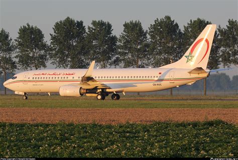 CN ROC Royal Air Maroc Boeing 737 8B6 WL Photo By Ronald Vermeulen