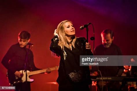 Singer Sarah Cracknell Of The British Band Saint Etienne Performs