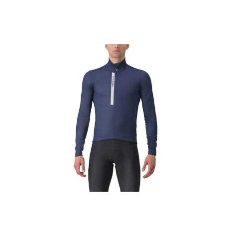 Castelli Maillot Entrata Thermal Bleu Gris Chez Val De Loire V Lo Taille M