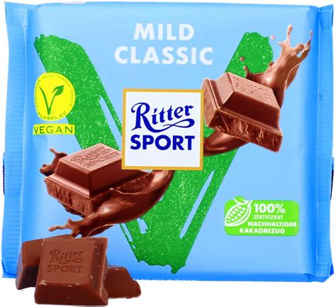 Ritter Sport Czekolada Wegańska Vegan Mleczna 100g Ceny i opinie