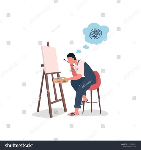 1,134 Artists block cartoon Images, Stock Photos & Vectors | Shutterstock
