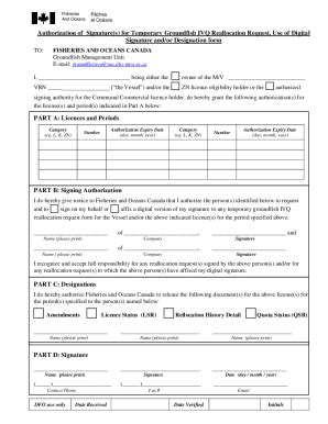 Fillable Online Pac Dfo Mpo Gc Caindex EngFisheries And Oceans