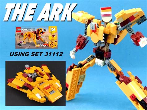 LEGO MOC Transformer "The Ark" from LEGO Creator set 31112: Wild Lion by alanyuppie ...