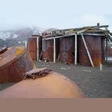 Rusting Remains Of An Old Whaling Station Photo Wp