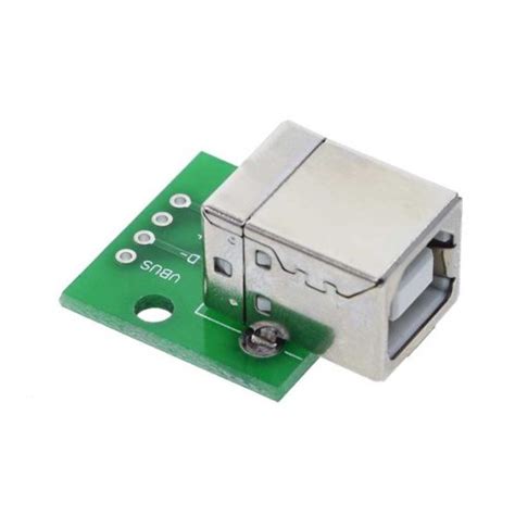 Adaptador Micro Usb Tipo B Hembra A Dip Pcb Pines Unit Electronics