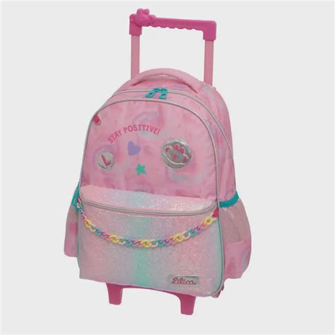 Mochila Rodinha Lilica Ripilica Tie Dye BF971V01 Submarino