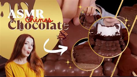 Comendo Muito Chocolate ASMR Chines Mukbang Mukbang Asmr YouTube