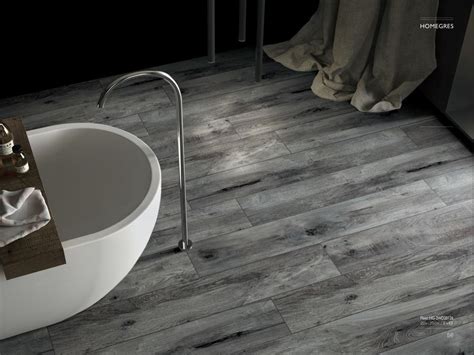 Grey Wood Effect Bathroom Tiles – Rispa