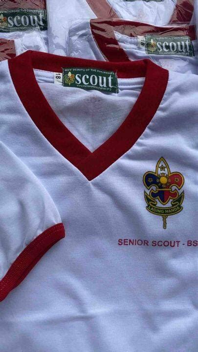 Original Senior Scout Tshirt Type B Uniform Bsp American Size