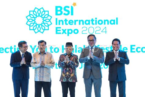 Wapres Membuka Bsi International Expo Antara Foto