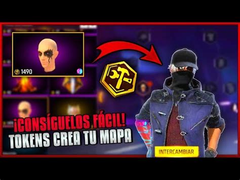 Como Conseguir Tokens De Crea Tu Mapa Facil Y R Pido Free Fire Youtube