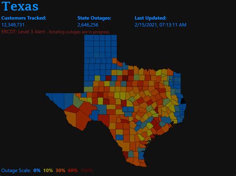 Texas Wind Power Failure Continues Most Of State Experiencing Outages