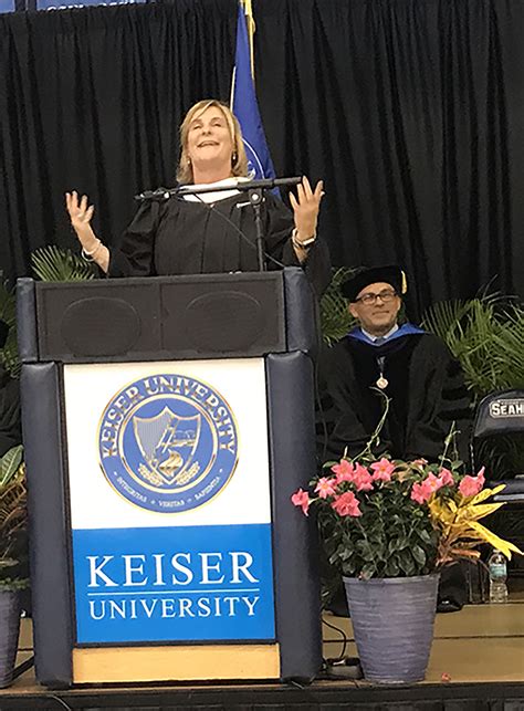 Keiser University West Palm Beach Campus President Delivers Degrees to Two Daughters - Seahawk ...