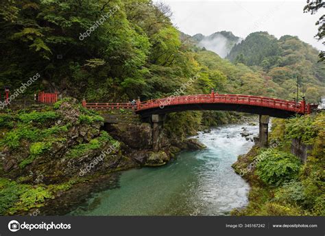 Shinkyo Bridge Over The Daiwa River In Nikko Stock Photo By Cloud7Days