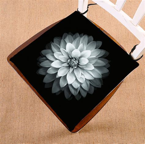 Zkgk Dahlia Floral Pattern Seat Pad Seat Cushion Chair Cushion Floor