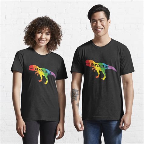 Gay Dinosaur Gaysaurus T Shirt By Edgyshop Redbubble