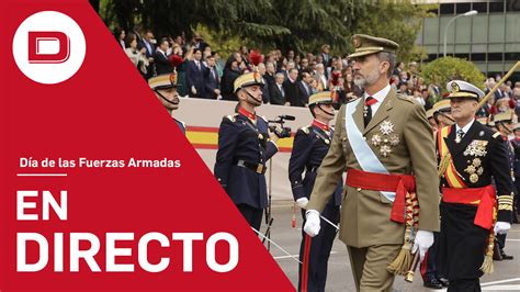 En Directo Desfile Del Día De Las Fuerzas Armadas En Huesca