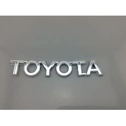 Emblema Trasero Letras Corolla Toyota Cromadas