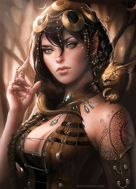 Pin By Hunter Frith On Enchanted Artwork Dark Light Fantasy Women