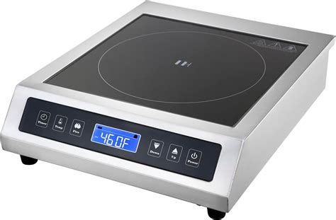 Amazon GIHETKUT Single Induction Cooktop 1800W 110V Single Burner Cooktop Induction Hot