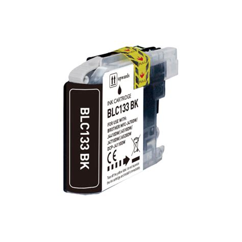 NB LC133BK UC Brother LC133 Compatible Ink Cartridge Black Brother