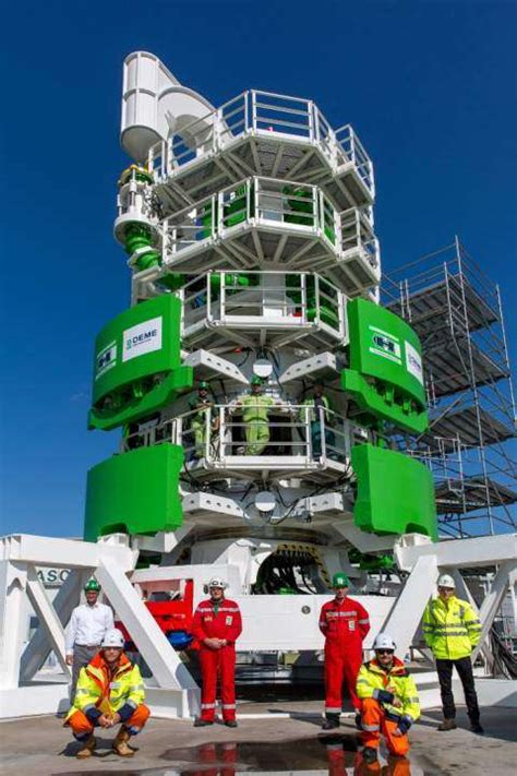 Deme And Herrenknecht Unveil Saint Nazaire Drill C Offshore News