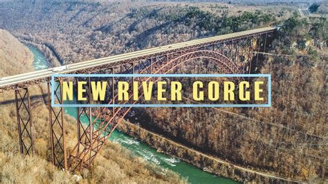 New River Gorge Bridge West Virginia Drone Video Youtube