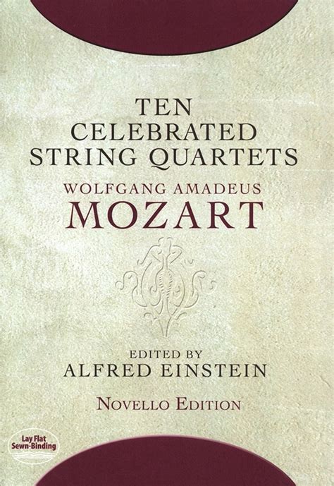 Mozart Wolfgang Amadeus 10 Celebrated String Quartets Bei