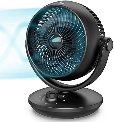 LeaderPro Ventilateur Silencieux DC Moteur avec Télécommande 25dB Turbo