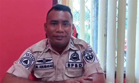 Antisipasi Cuaca Ekstrim BPBD Kota Tidore Keluarkan Himbauan Bencana