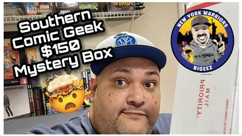 Southern Comic Geek 150 Comic Book Mystery Box Unboxing YouTube