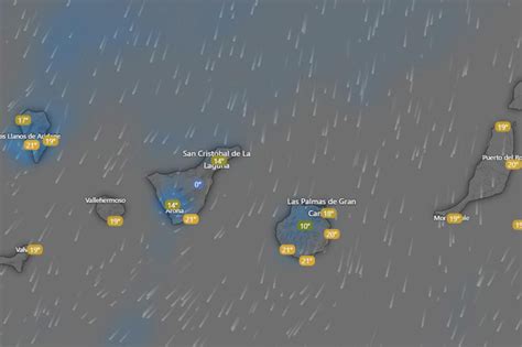 Seguir N Las Lluvias Y El Viento La Pr Xima Semana En Canarias Seg N El