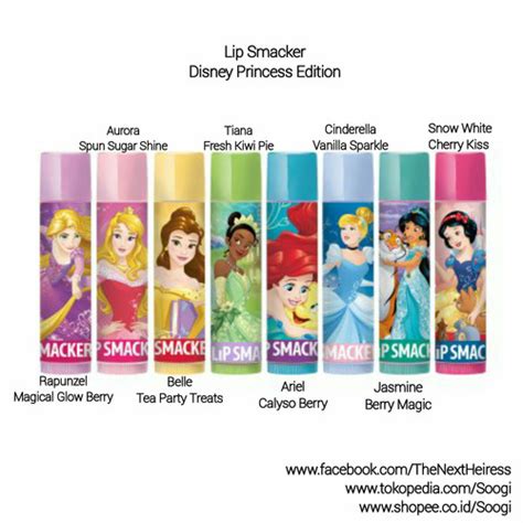 Jual Lip Smacker Disney Princess Edition Lip Balm Original Usa