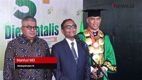 Mahfud MD Sebut 87 Persen Koruptor Di Indonesia Adalah Sarjana Lulusan