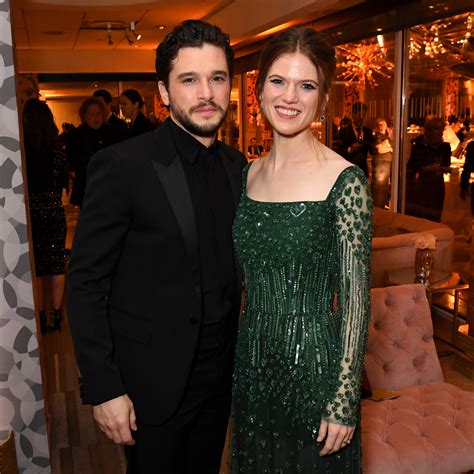 ‘game Of Thrones Stars Kit Harington Rose Leslie Welcome Their Second