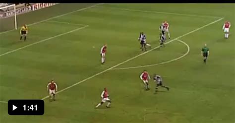 On This Day Years Ago Dennis Bergkamp Scored That Goal In Arsenal S