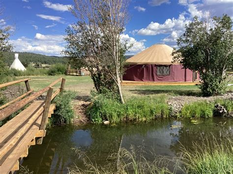 Creekside Glamping Tipis On Off Grid 70 Acre Working Ranch Hipcamp