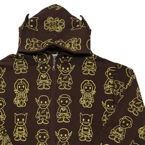 Bape Og Bape X Dc Comics Fullzip Aop Mens Fashion Activewear On