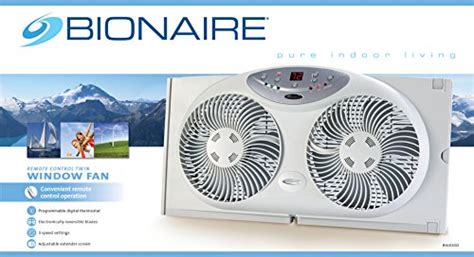 Bionaire twin reversible airflow window fan - erafiln