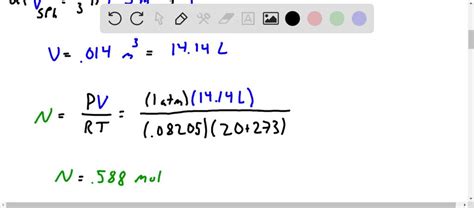 Solveda How Many Atoms Of Helium Gas Fill A Spherical Balloon Of