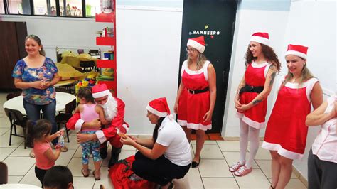 Unimed Erechim Realiza Visita De Natal Na Escola Caras Pintadas