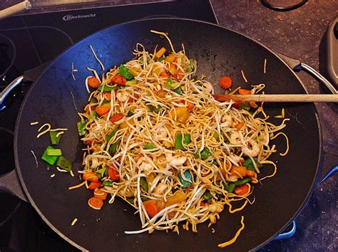 Wok Nudel Pfanne Von Ea Chefkoch