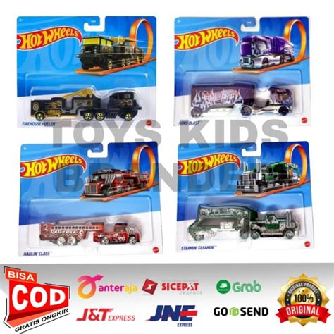 Jual Hot Wheels Truck Track Stars Hotwheels Truck Hauler Shopee Indonesia