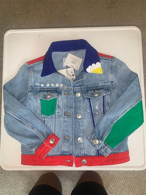 Childrens Hand Painted Jean Jacket Etsy